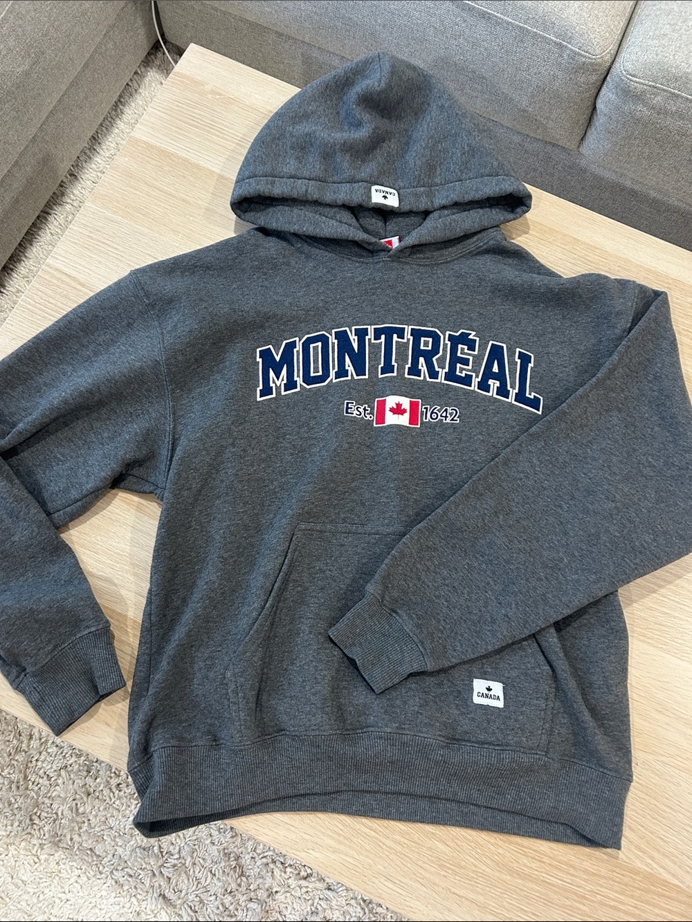 Montreal Pullover Hoodie - Charcoal